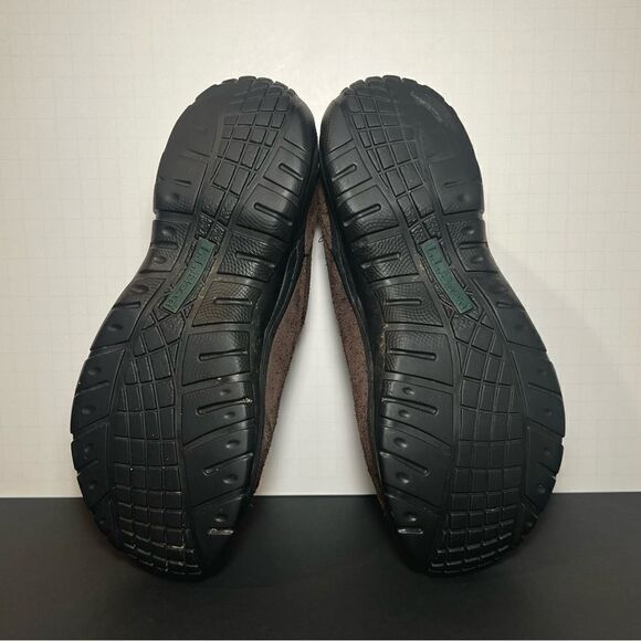 Womens LL BEAN Brown Suede Drawstring Slip On Shoes / Size 8 Medium - Picture 8 of 9